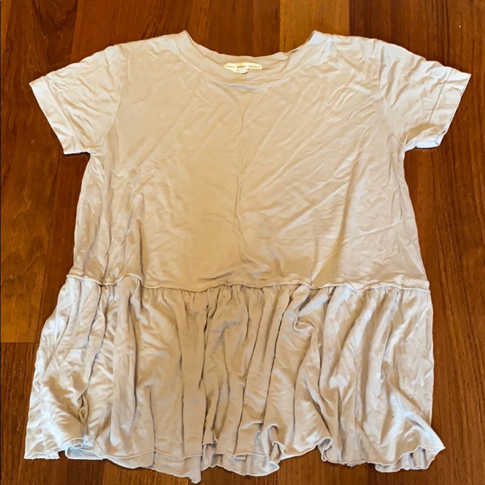 Peplum t-shirt